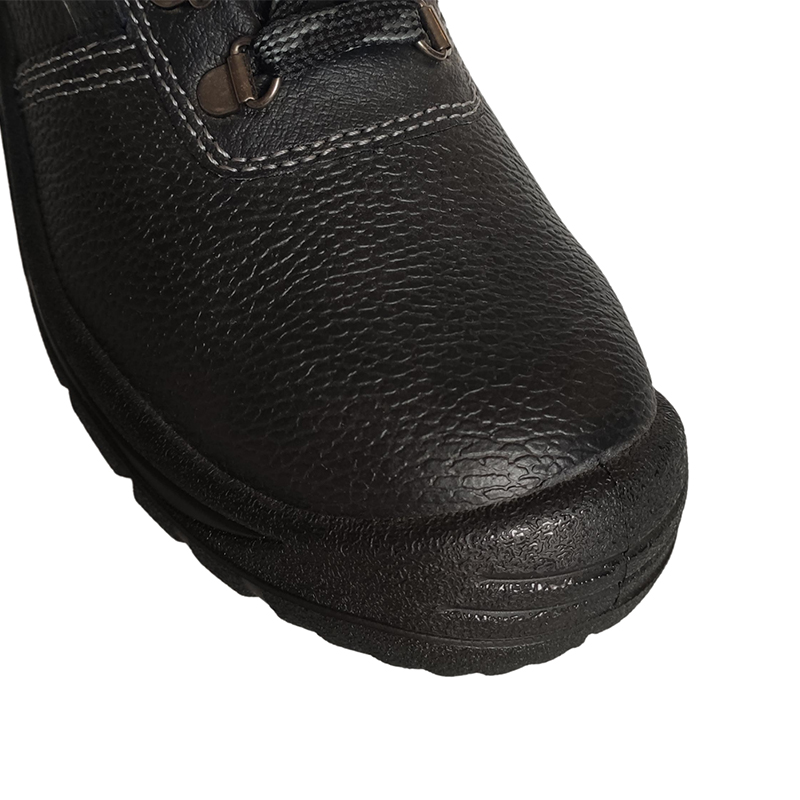 SS604 To-lags ko læder stål tå beskyttelsessko SS604 To-lags ko læder stål tå beskyttelsessko