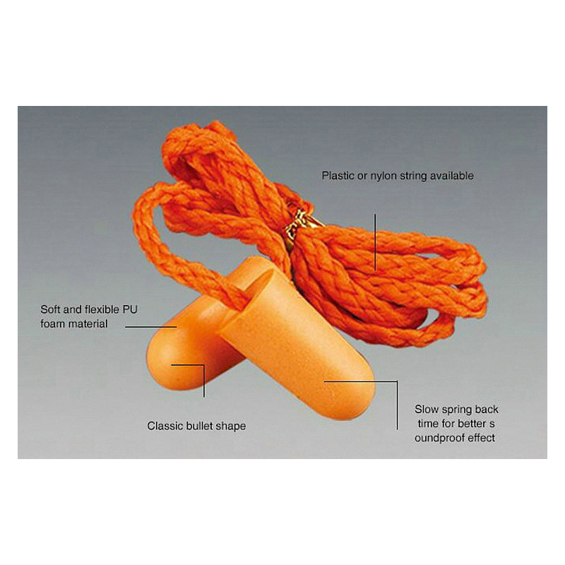 EM122 højeffektive PU-skumstøjreducerende ørepropper EM122 højeffektive PU-skumstøjreducerende ørepropper