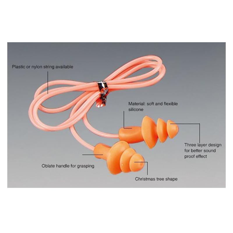 EM123 Træformede TPR/PU-støjreducerende ørepropper EM123 Træformede TPR/PU-støjreducerende ørepropper