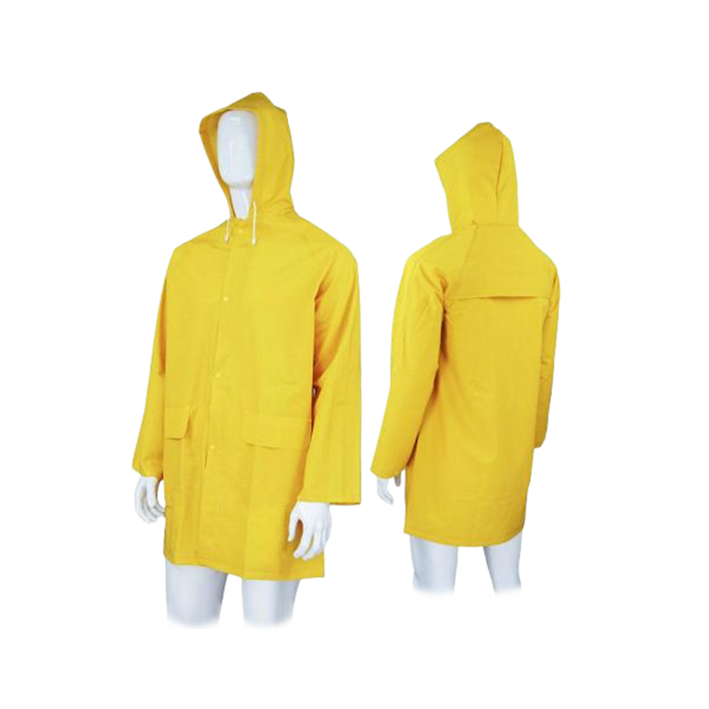 RC003 Vind- og vandtæt Heavy Duty PVC Work Protective Raincoat