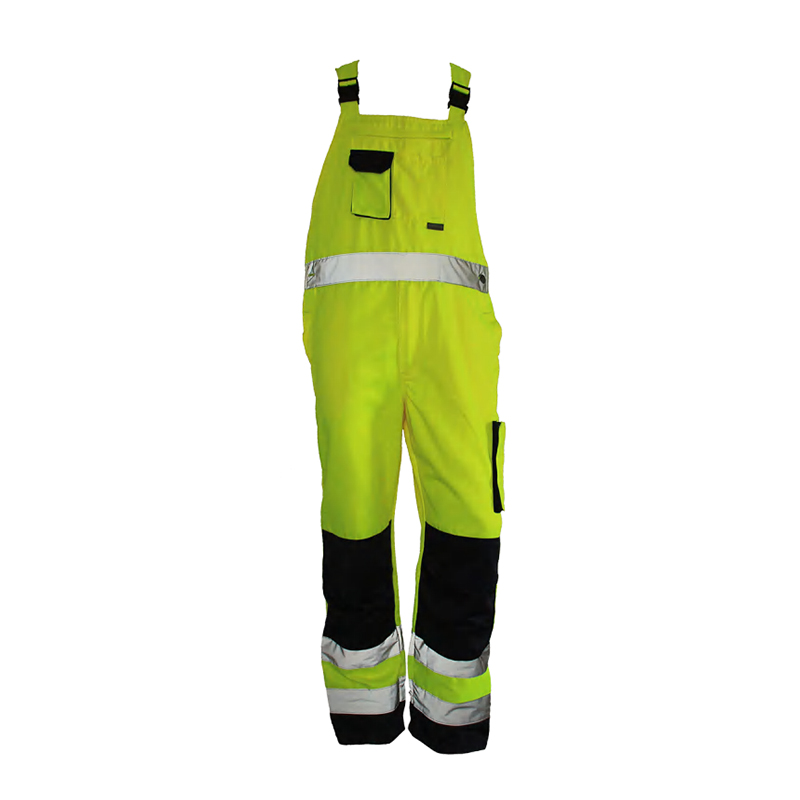 T14 High Visibility Multi-Pocket Reflekterende Sikkerhedssmækbukser