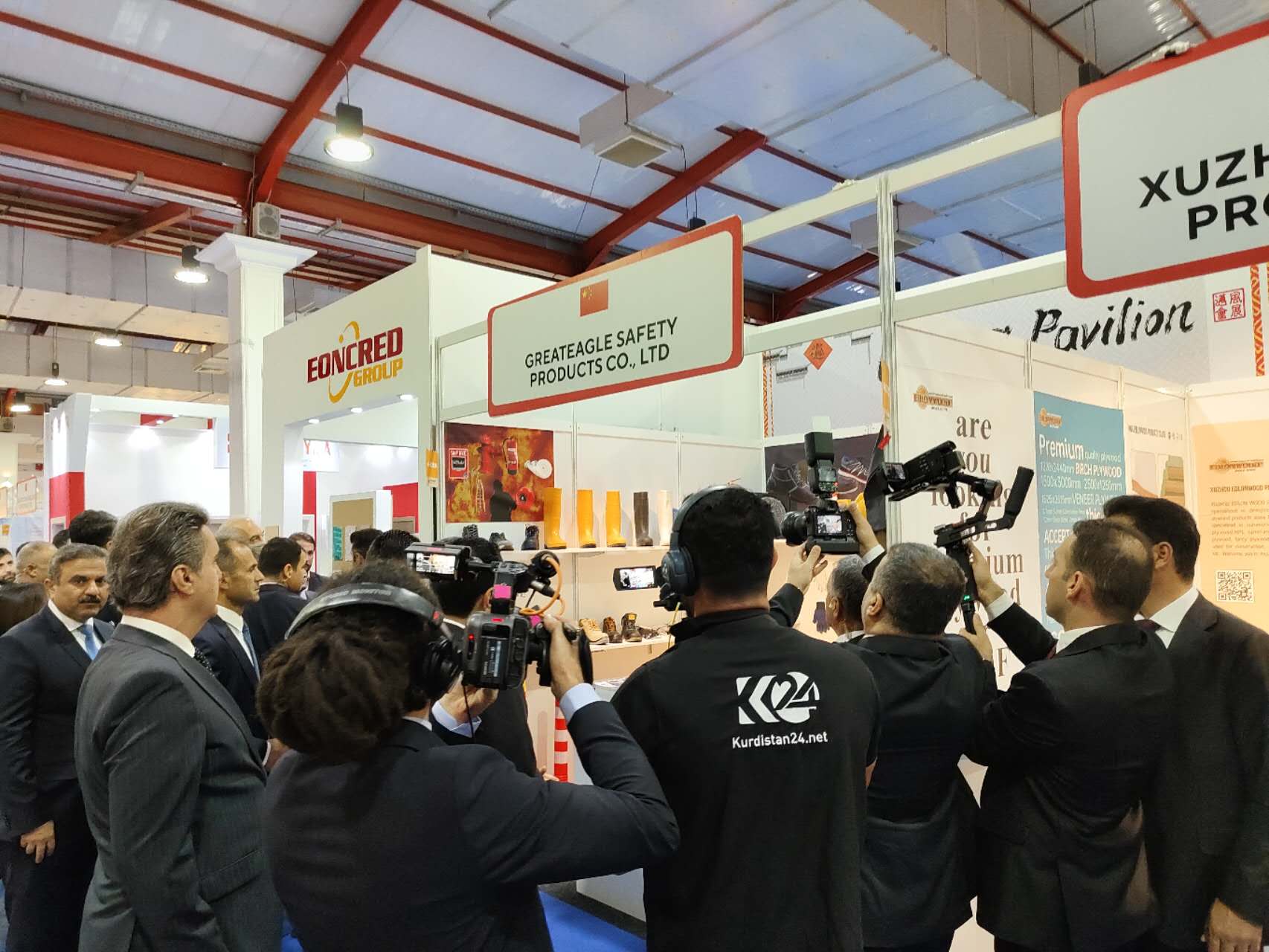 Greateagle sikkerhedsprodukter: Fra Irak til globale markeder