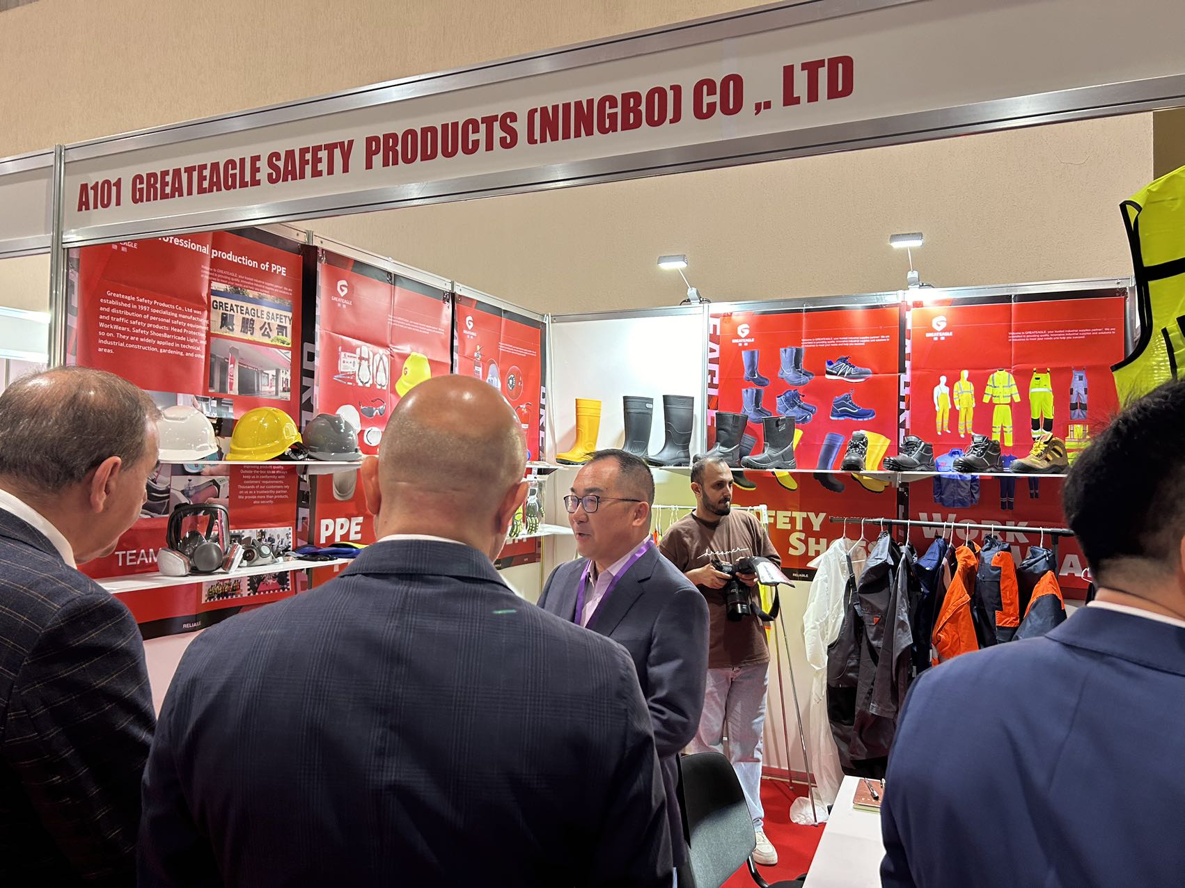 Greateagle Safety Products markerer sig på 2024 World Trade Expo Azerbaijan & China Created Fair